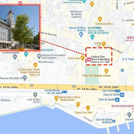 Casa De Verao 8 Building * Lisbona